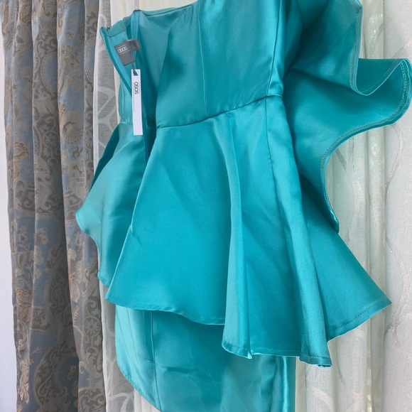 ASOS Exaggerated Ruffle Cocktail Dress - Picture 7 of 7